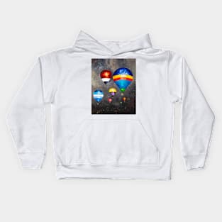 Balloon flight Kids Hoodie